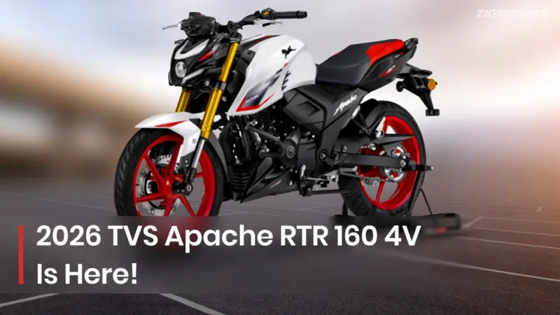 BREAKING: 2026 Apache RTR 160 4V Launched In India: More Tech, Same Performance Formula