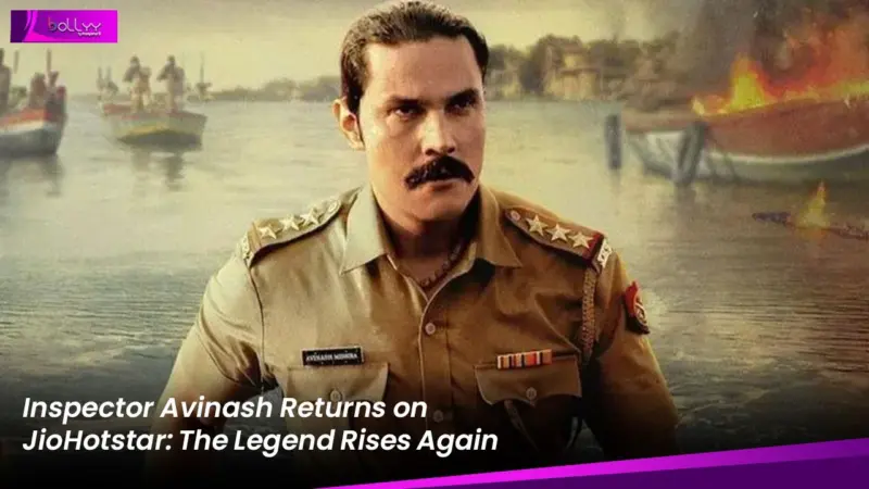 Inspector Avinash Returns on JioHotstar: The Legend Rises Again