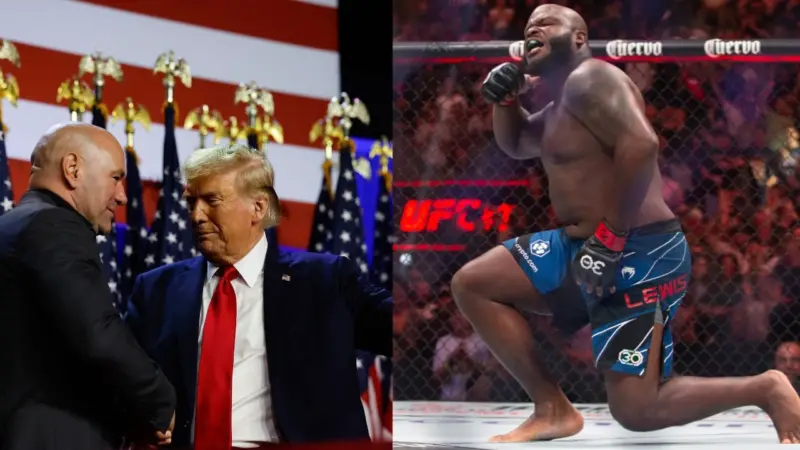 Dana White Hints at Donald Trump's Favorite Fighter Derrick Lewis Being on White House Card
