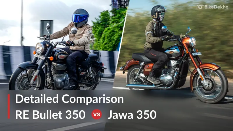 Royal Enfield Bullet 350 vs Jawa 350: Detailed Comparison