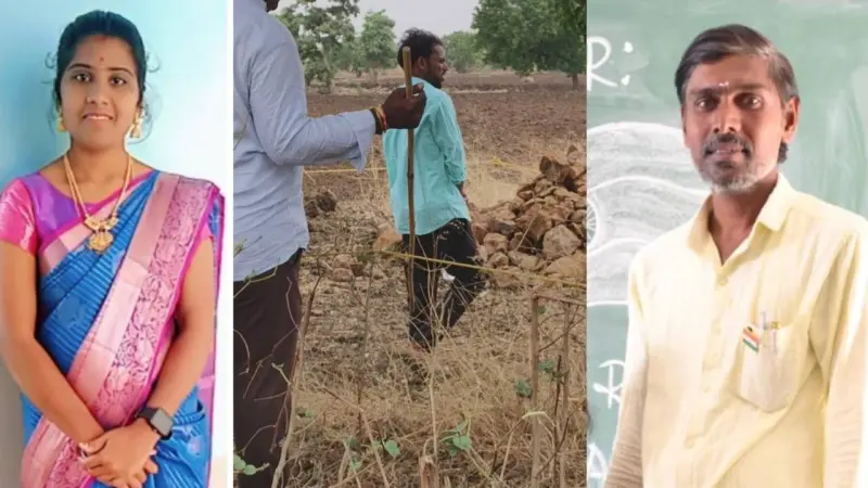Telangana : లవర్ చింటూ కోసం.. కట్టుకున్న భర్తను JCBతో లేపేసింది!