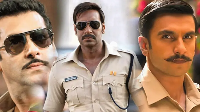 The evolution of macho cops on the Indian screen.