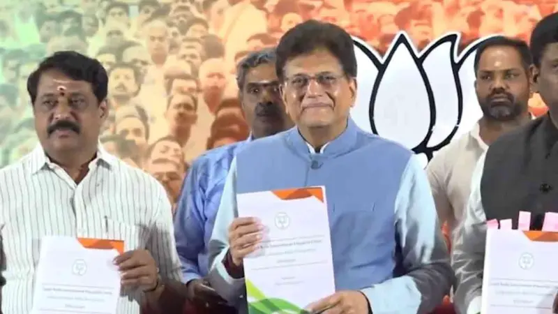 "திமுக குடும்பம் அபகரித்துவிட்டது" - வெள்ளை அறிக்கையை வெளியிட்ட பியூஷ் கோயல்!