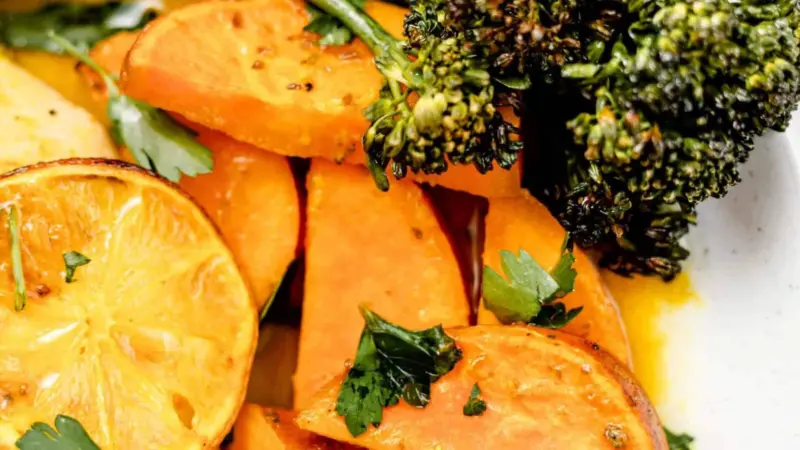For a healthy meal, try these sweet potato-lemon dishes