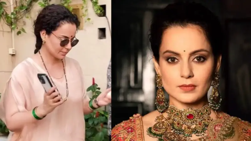 Kangana Ranaut: మెడలో నల్లపూసలు.. చేతికి గాజులు..కంగనా రనౌత్ సీక్రెట్‌గా పెళ్లి చేసుకుందా..?