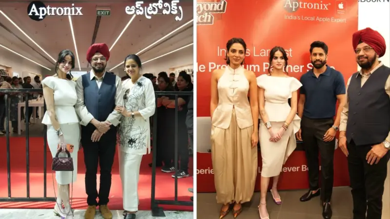 Aptronix Launches Its Biggest Brand Campaign Yet, Featuring Akkineni Naga Chaitanya and Sobhita Dhulipala as Faces of a Bold New Retail Era