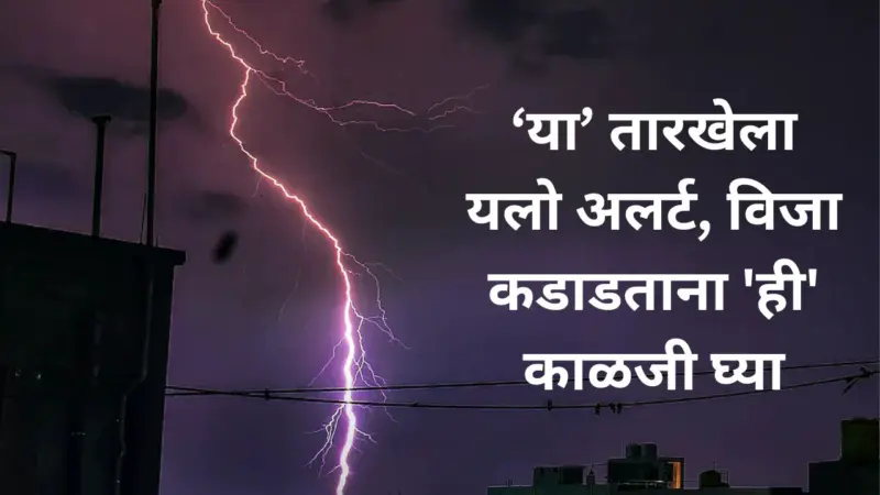 IMD Alert: 'या' कालावधीत यलो अलर्ट,विजा कडाडताना मोबाईल वापरल्यास मृत्यू होतो का? हवामान विभागाची मोठी अपडेट