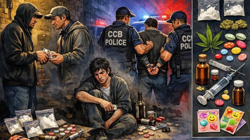 Decentralised, digital: Karnataka's drug menace