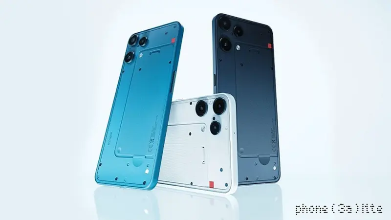 Nothing Phone (3a) Lite with triple-camera launches in India