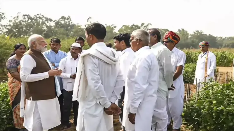 PM launches Rs 35,440-cr farm boost; attacks Cong for 'neglecting' farm sector