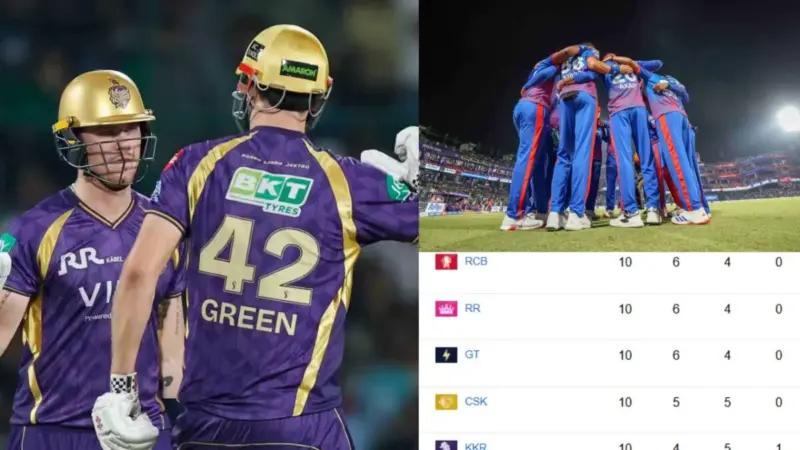 DC vs KKR: कोलकता की जीत से IPL 2026 Points Table में हड़कंप, दिल्ली को लगा बड़ा झटका; जानें अंक तालिका का हाल