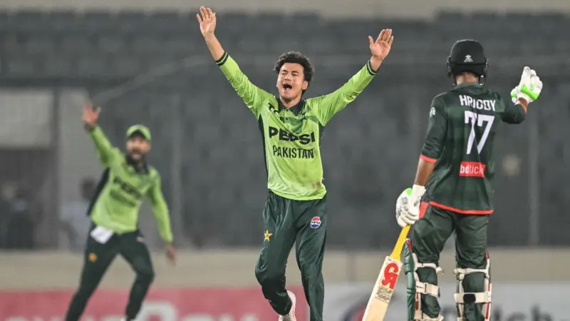 PAK vs BAN 2nd ODI Highlights: Maaz Sadaqat shines with all-round show as Pakistan beat Bangladesh