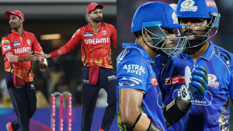 IPL 2025: PBKS Beat MI, Qualify for Qualifier 1