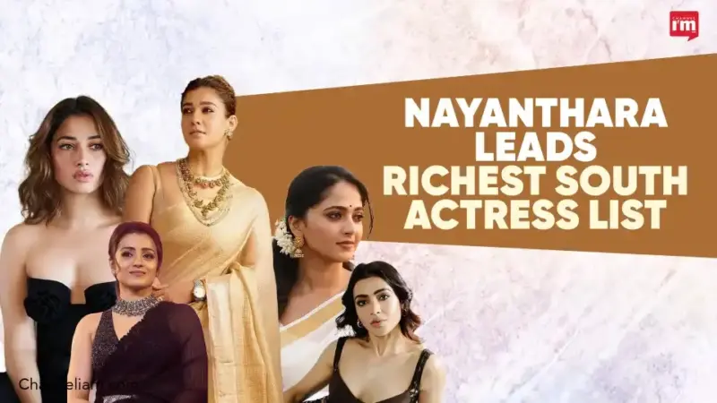 Nayanthara Tops Rich List