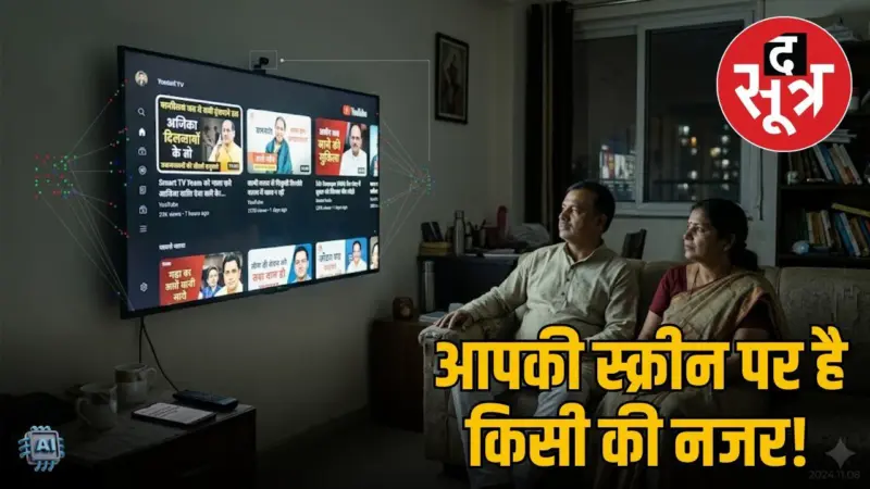 सावधान! आपका स्मार्ट टीवी कर रहा है जासूसी, सब हो रहा रिकॉर्ड