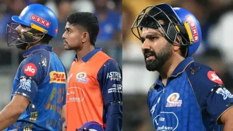 Why Rohit Sharma and Mitchell Santner are not playing today's match vs PBKS in IPL 2026?