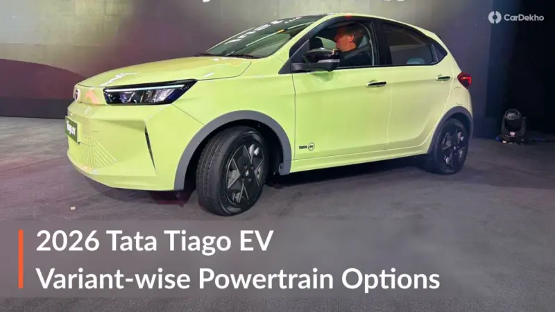 2026 Tata Tiago EV Variant-wise Battery Options Explained
