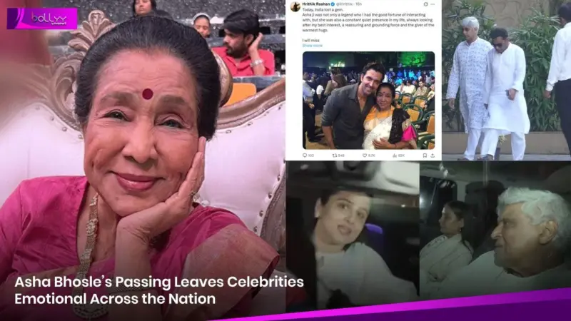 Asha Bhosle's Passing Leaves Celebrities Emotional Across the Nation