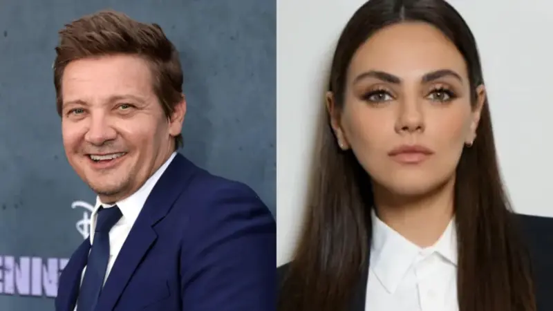 Jeremy Runner and Mila Kunis onboard Knives Out 3
