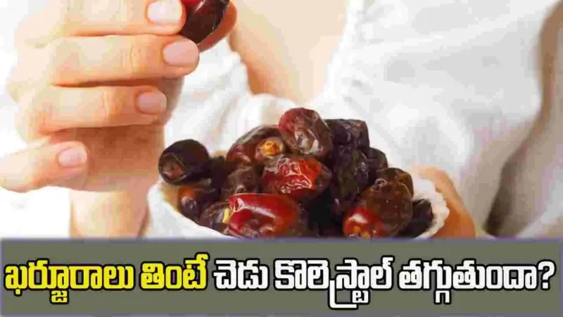 ఖర్జూరాలు.. కొలెస్ట్రాల్ తగ్గించడంలో సహాయపడతాయా?
