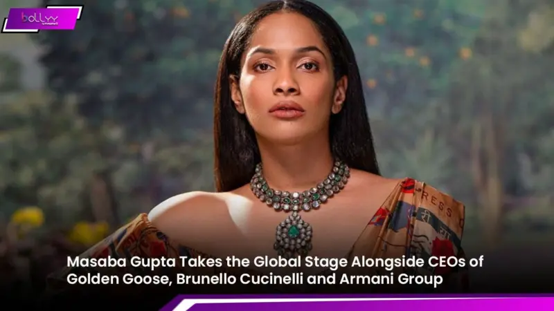 Masaba Gupta Takes the Global Stage Alongside CEOs of Golden Goose, Brunello Cucinelli and Armani Group