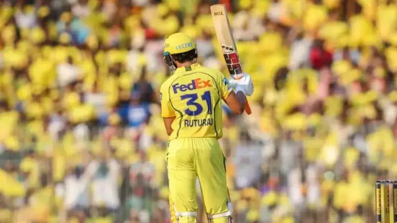 Absolute Test Match: Netizens troll CSK skipper Ruturaj Gaikwad for slow knock despite hitting 50 in clash against GT