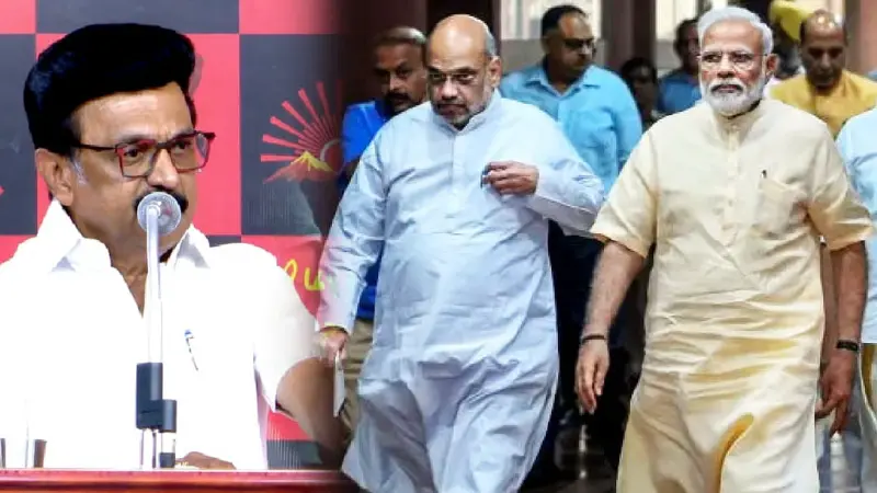 "மண்ணைக் கவ்விய N.D.A. கூட்டணி; ஆணவ பா.ஜ.க.வின் வீழ்ச்சி தொடங்கியது" : முதலமைச்சர் மு.க.ஸ்டாலின் பேச்சு!