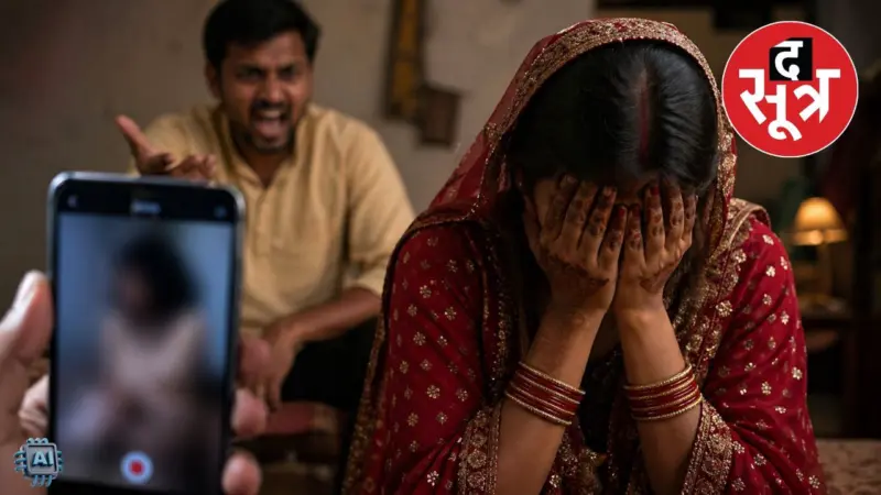 मुख्यमंत्री कन्यादान योजना से शादी, दहेज न मिलने पर पति ने पत्नी का अश्लील वीडियो किया वायरल