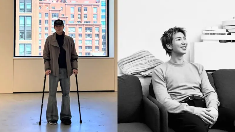 BTS' RM Accused Of Faking Ankle Injury, ARMYs Clap Back At Viral Claims