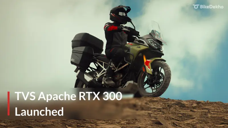 BREAKING: TVS Apache RTX300 Launched: Fantastic Features, INSANE Price!