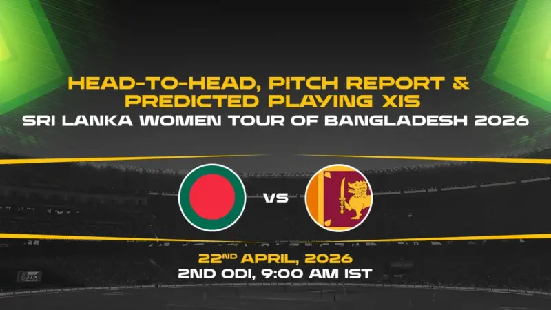 BAN-W vs SL-W, 2nd ODI: Head-to-Head, pitch report and predicted playing XIs
