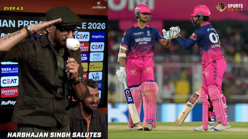 WATCH: Harbhajan Singh salutes Vaibhav Sooryavanshi and Yashasvi Jaiswal for their explosive batting against MI