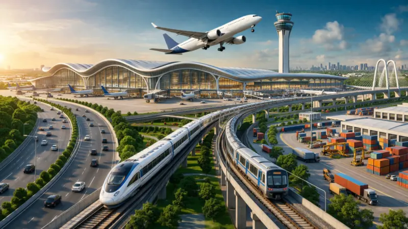 उत्तर भारतातील नवं कनेक्टिव्हिटी हब: नोएडा आंतरराष्ट्रीय विमानतळ