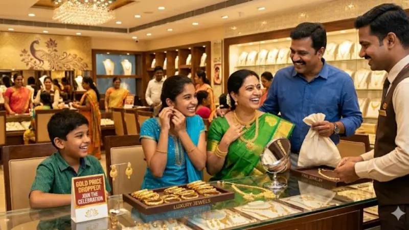 நகைப்பிரியர்களுக்கு சற்று ஆறுதல் செய்தி: தங்கம் சவரனுக்கு ரூ.800 குறைவு