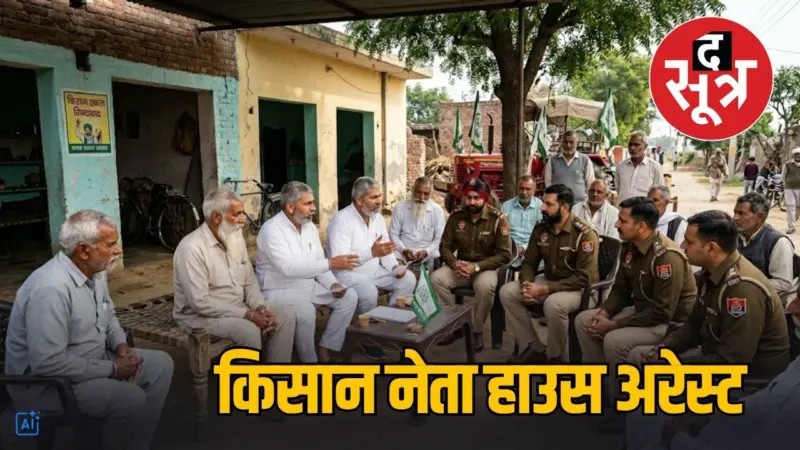 आंदोलन से पहले ही एमपी पुलिस ने किसान नेताओं को किया हाउस अरेस्ट, 15 सूत्रीय मांगों पर मचा घमासान
