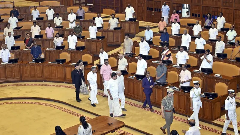 Sabarimala gold looting: Ruckus in Kerala assembly, Congress demands remarks against Sonia be expunged