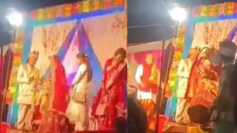 इंतजार करता रह गया दूल्हा, मंडप से कूदकर दुल्हन ने प्रेमी के गले में डाली वरमाला