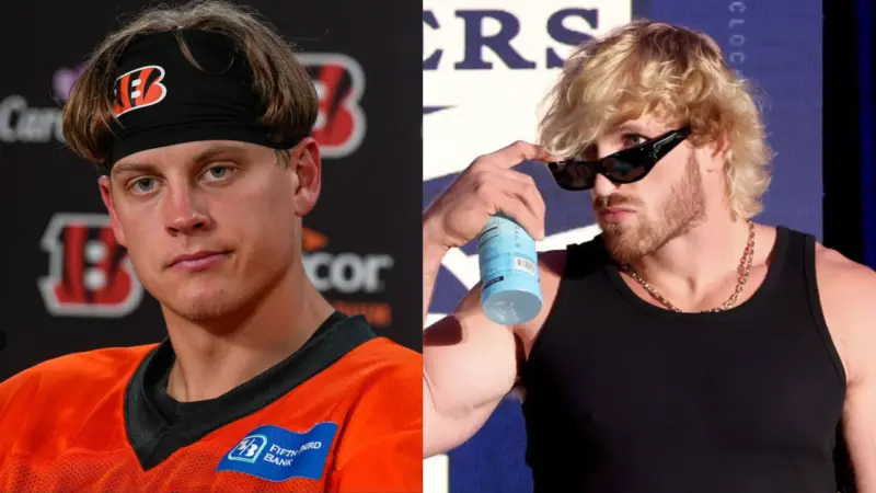 Logan Paul Picking Off Joe Burrow Leaves NFL Fans Confused - "Saving the Arm For September"