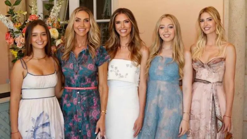 Donald Trump's 48-Year-Old Son Marries for Second Time; 38-Year-Old Bettina Dazzles at Bridal Shower