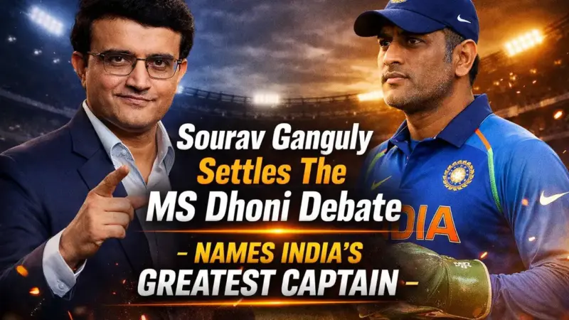 Sourav Ganguly and MS Dhoni: A Legacy of Leadership in Indian Cricket