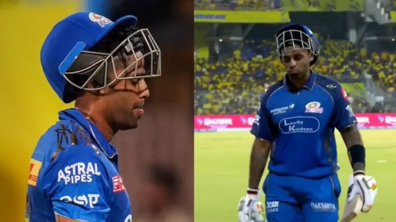 IPL 2026 में सूर्यकुमार यादव का फ्लॉप शो जारी, चेन्नई के खिलाफ महज 21 रन बनाकर हुए आउट