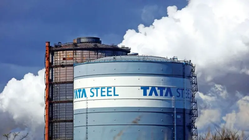 Tata Steel shares pare morning losses after the Q4FY26 business update
