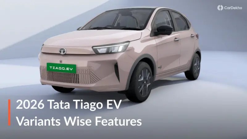 New Tata Tiago EV Facelift Variant-wise Features Explained