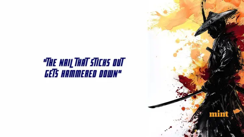 Japanese Proverb of the day: 'The nail that sticks out.'; meaning, business lesson and why it still matters today