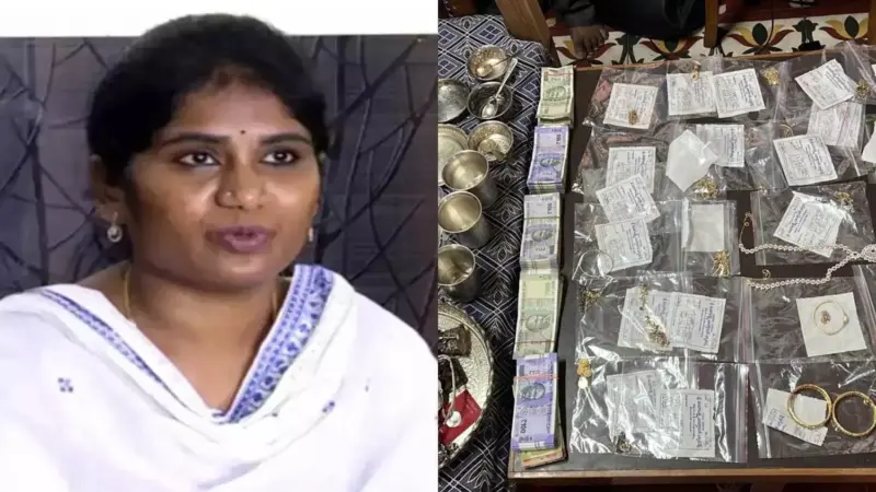 ACB arrests Endowments official Kalingiri Santhi in DA case; Volkswagen Polo, gold among seizures