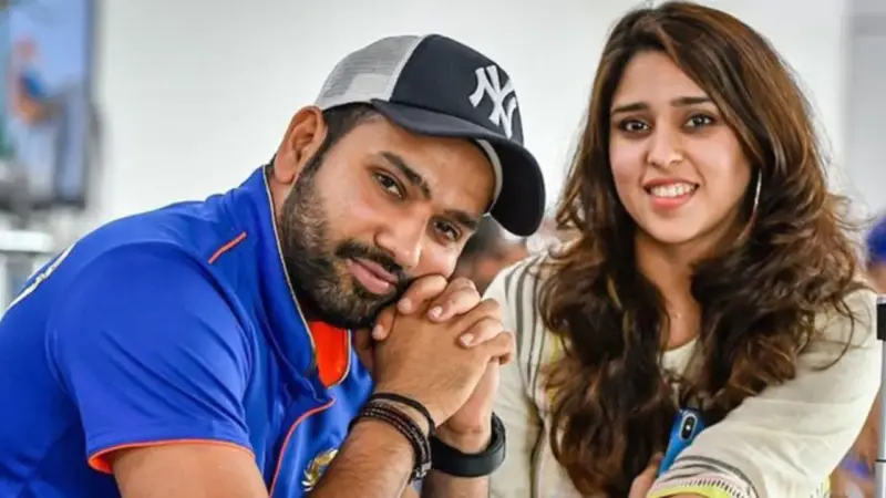Watch: 'Shut up' - Ritika's playful reply as Rohit Sharma celebrates Padma Shri with cake during IND vs NZ 2026 series