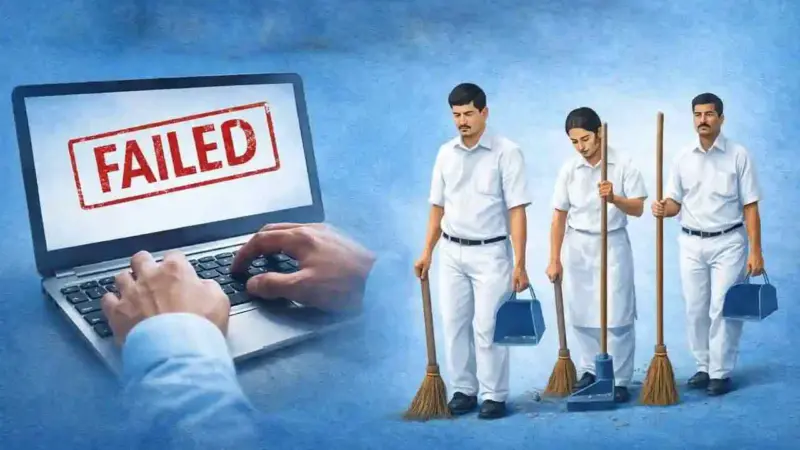 Typing Test | 'టైప్‌'లో విఫలం.. అటెండర్లుగా మారిన ముగ్గురు క్లర్క్‌లు