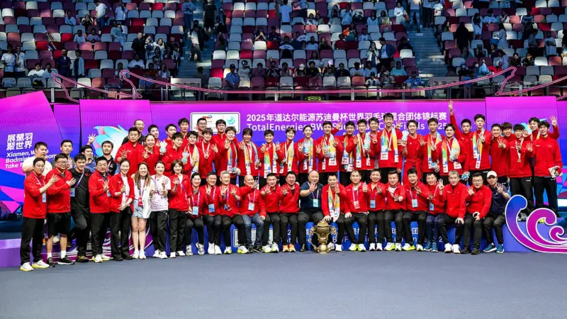 China beat South Korea to clinch Sudirman Cup title