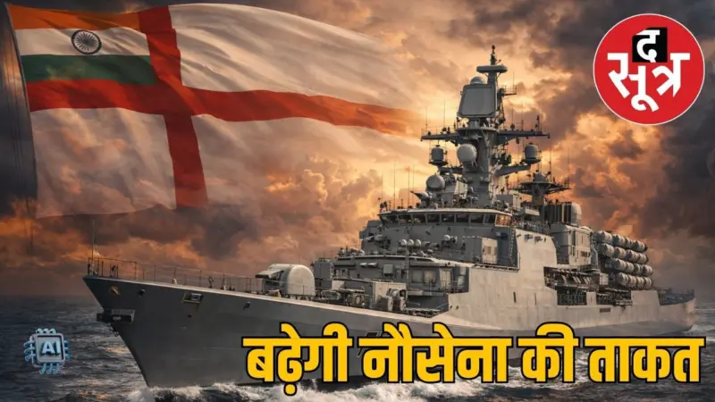 INS तारागिरी भारतीय नौसेना में शामिल: रक्षा मंत्री ने कहा, बढ़ी सेना की ताकत