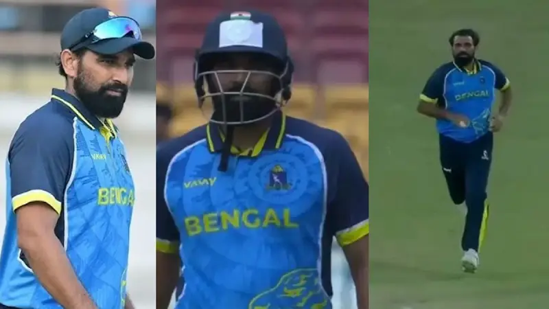 6,6,4,4,4,4... Mohammed Shami created havoc in Syed Mushtaq by coming at number 10, wreaked havoc with a strike rate of 188